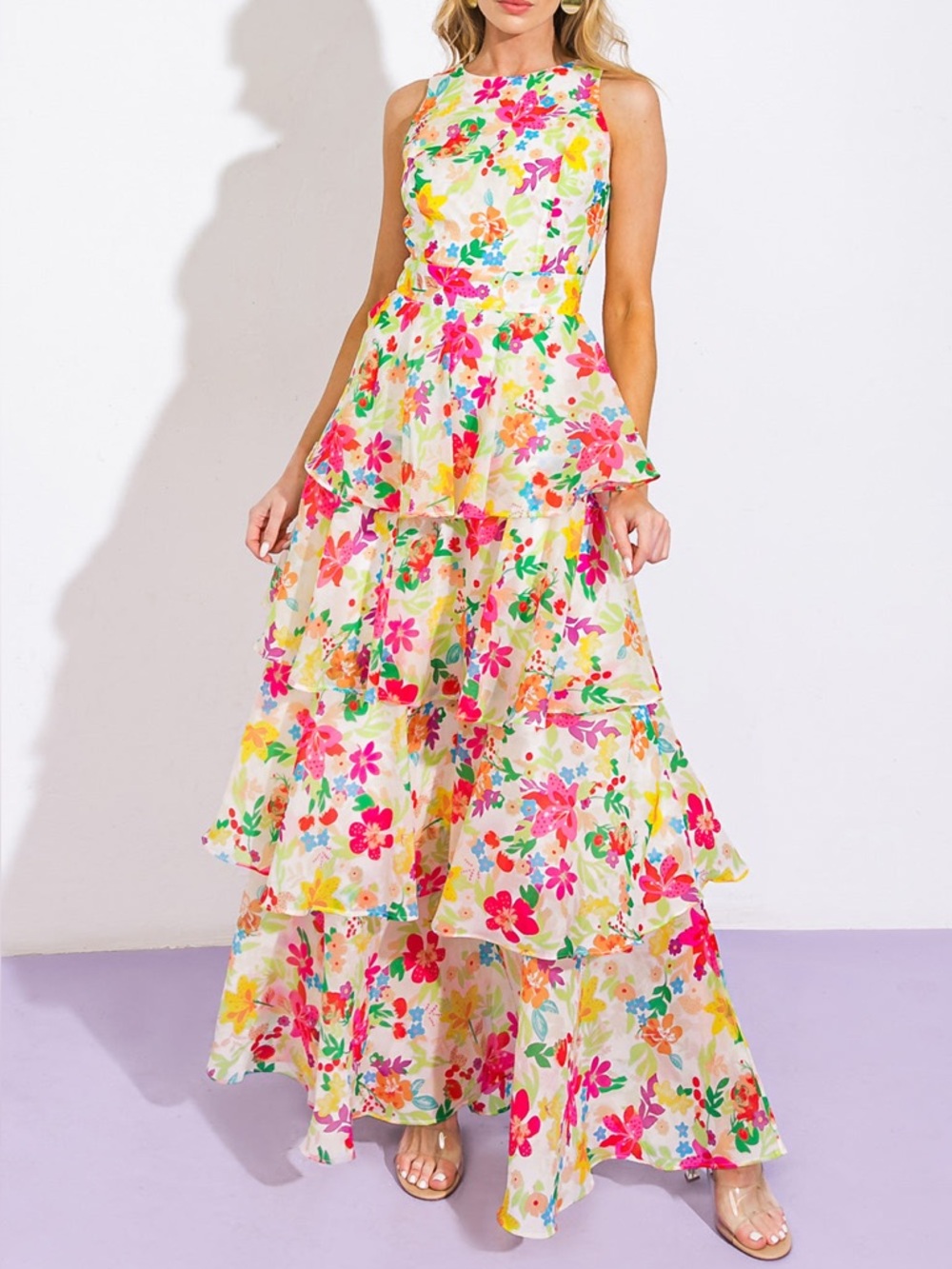 Flying Tomato Boutique Ruffle Dress